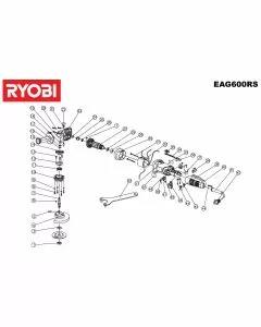 Buy A Ryobi EAG600RS EU Spare part or Replacement part for Your Grinders & Cutters and Fix Your Machine Today